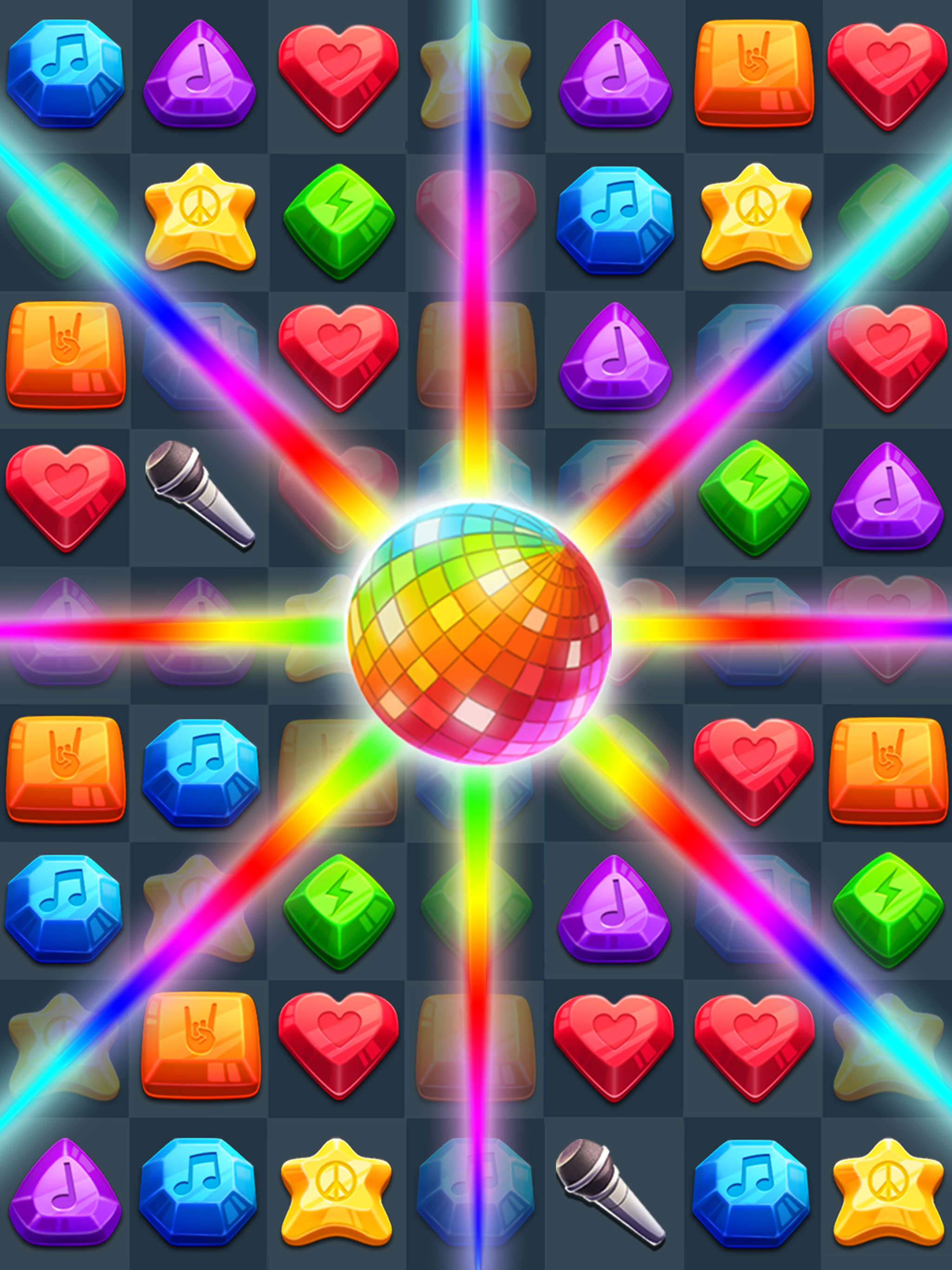 Hard Rock Crush & Pop 遊戲截圖