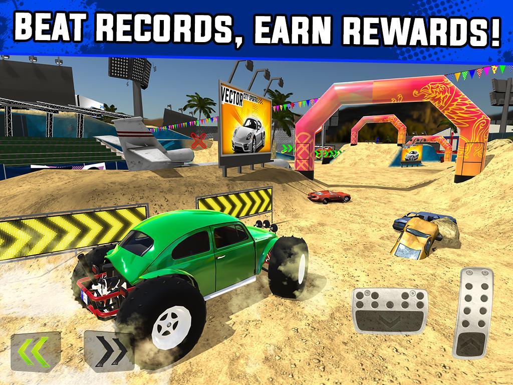 Captura de Tela do Jogo Monster Truck XT Airport Derby