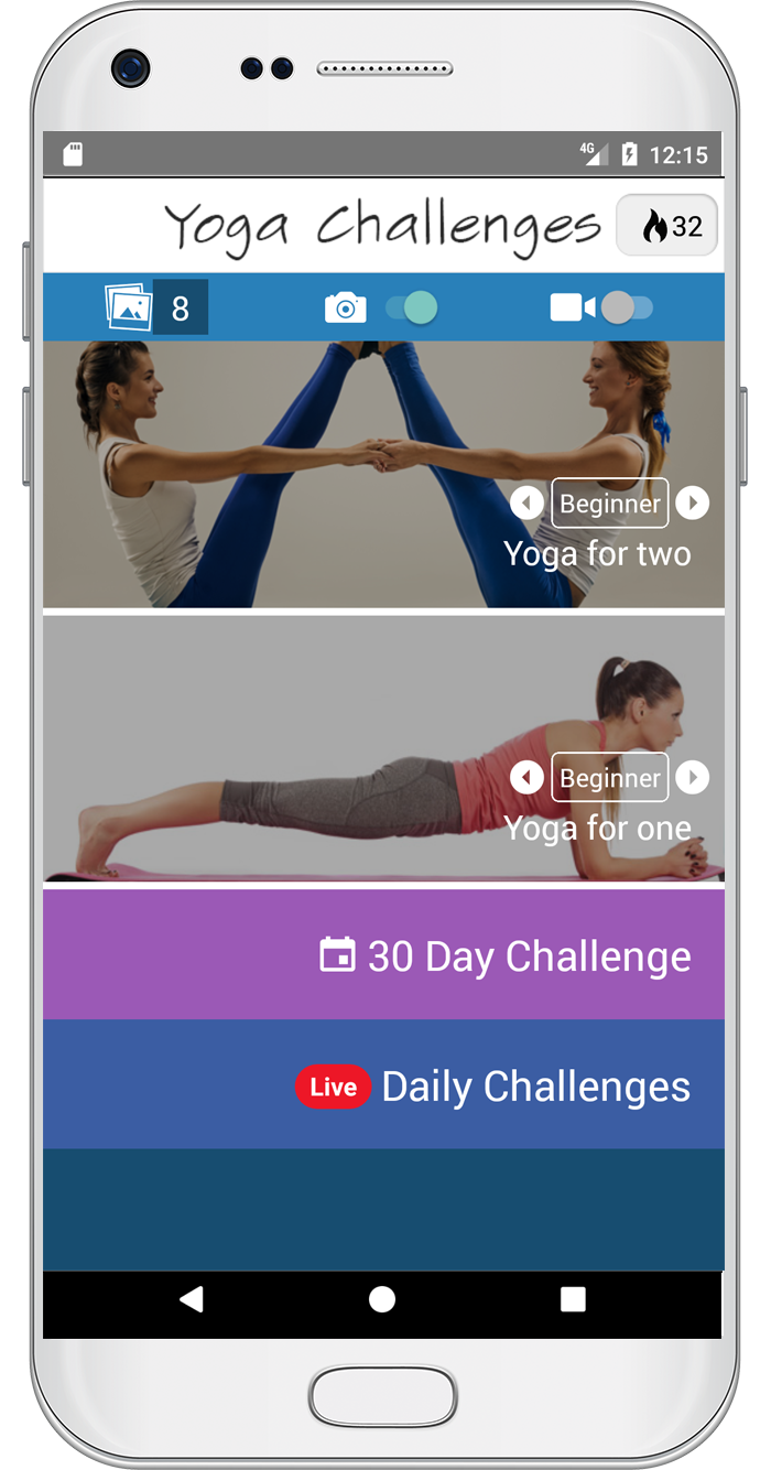 Yoga Challenge App ภาพหน้าจอเกม