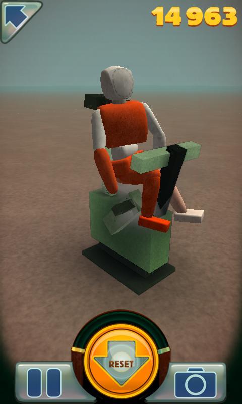 Stair Dismount Game Screenshot