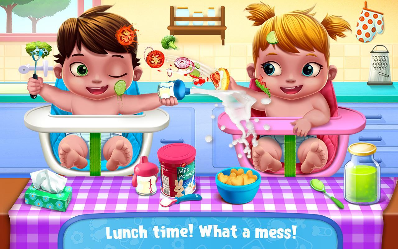 Baby Twins - Newborn Care Game Screenshot