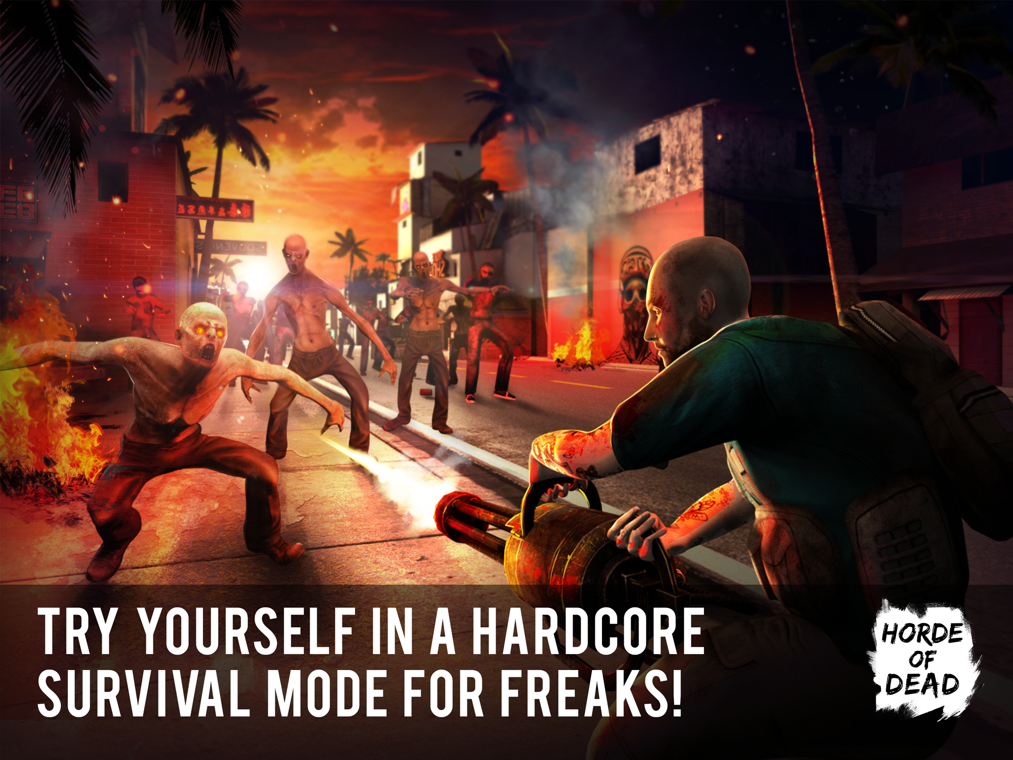 Horde of Dead: Zombie Plague ゲームのスクリーンショット