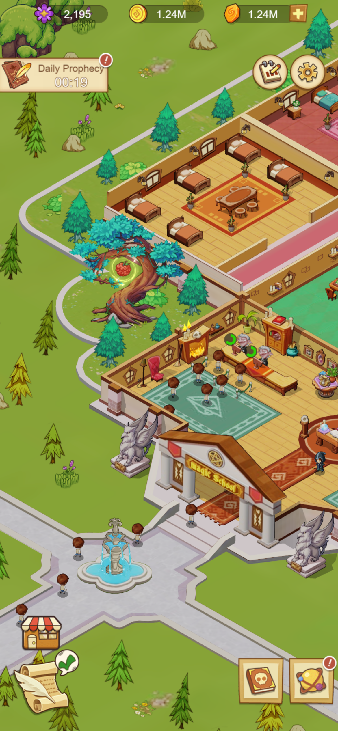 Magic School Game Screenshot