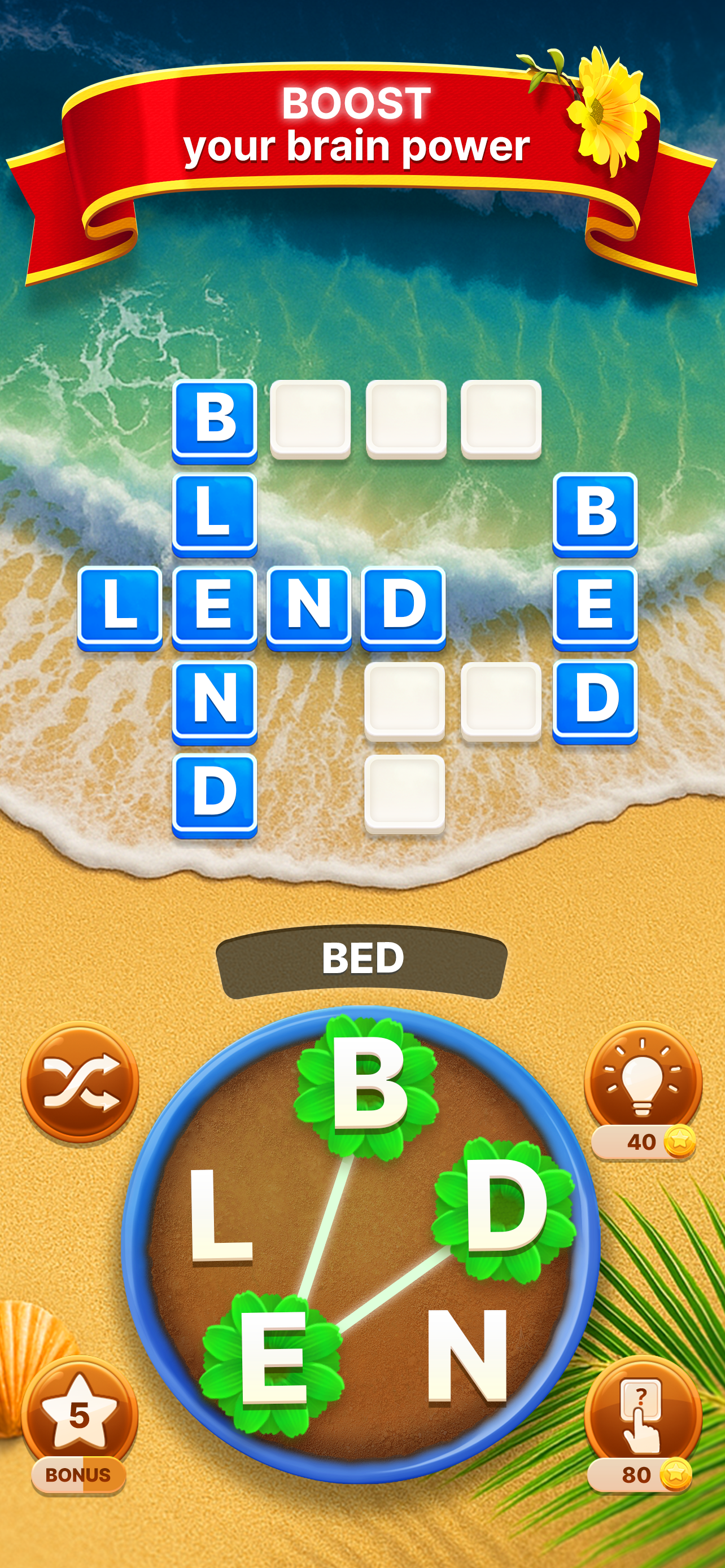 Word Garden : Crosswords Game Screenshot