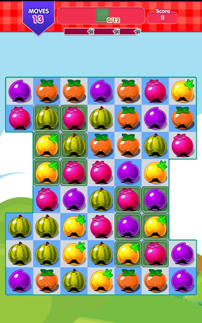 Screenshot of Crush-O-Mania : Fruit Crush Game