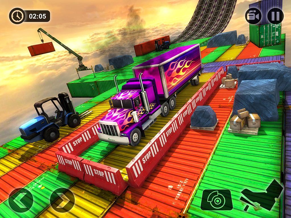 Screenshot 9 of Impossible Truck Tracks Drive 1.0.2