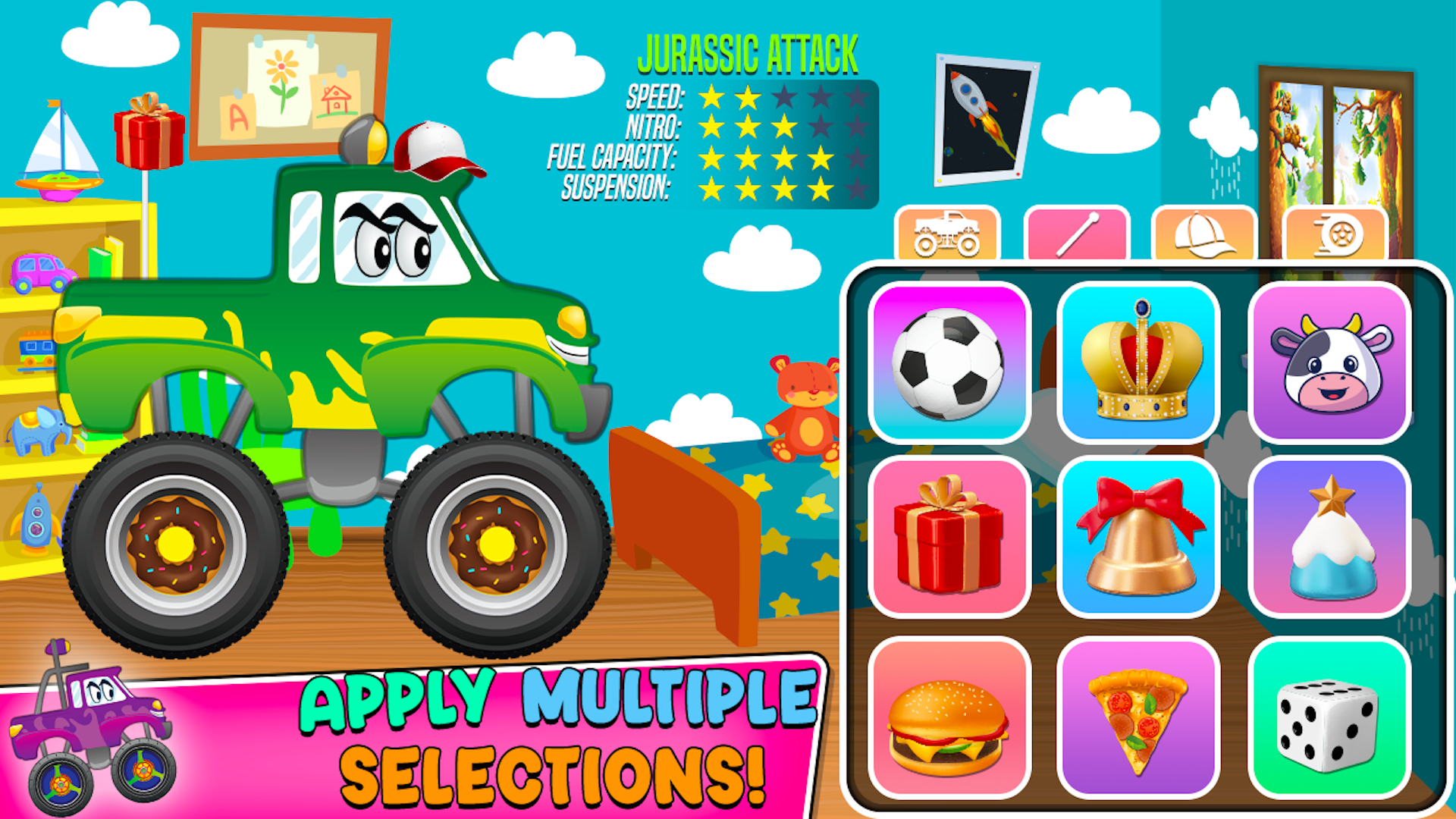 Smart Car Monster Truck Game android iOS apk download for free-TapTap