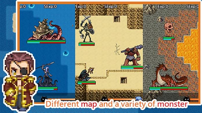 Unlimited Skills Hero Game Screenshot