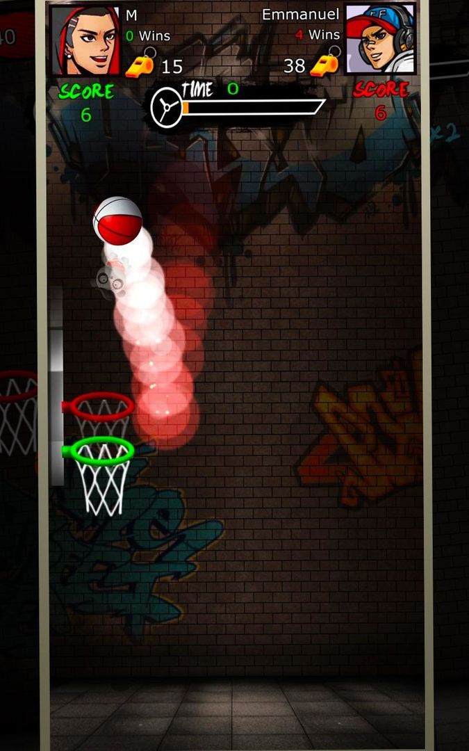 Dunk Shot Basket 게임 스크린 샷