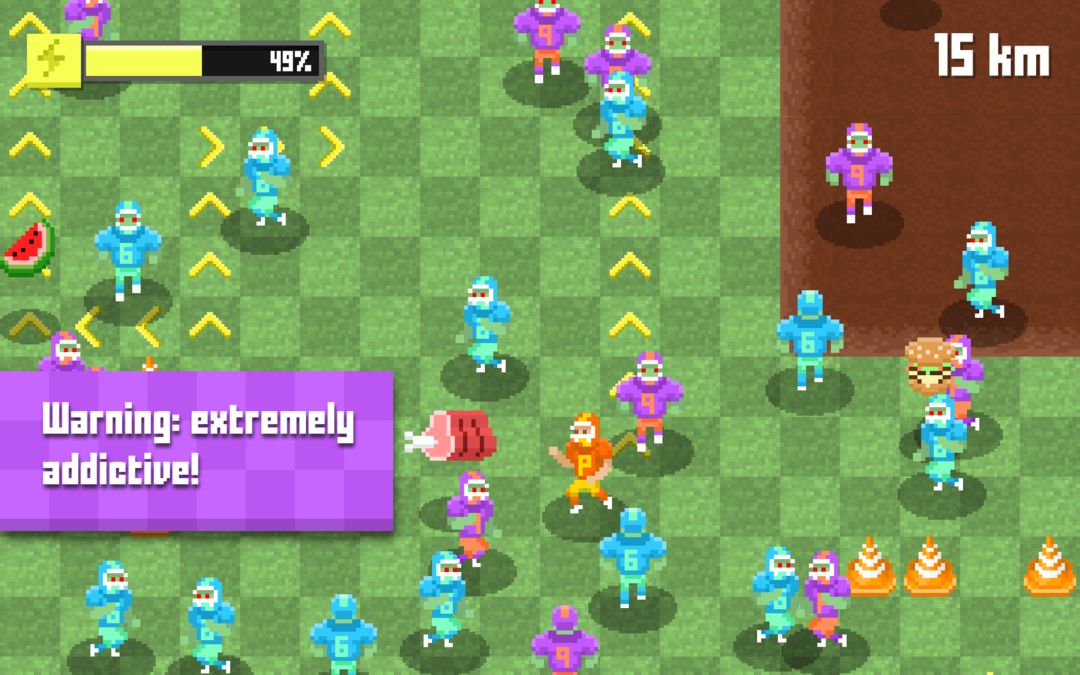 Screenshot of Zombie Football