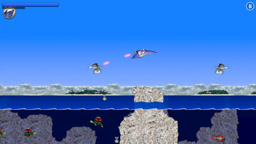 Laser Dolphin ゲームのスクリーンショット