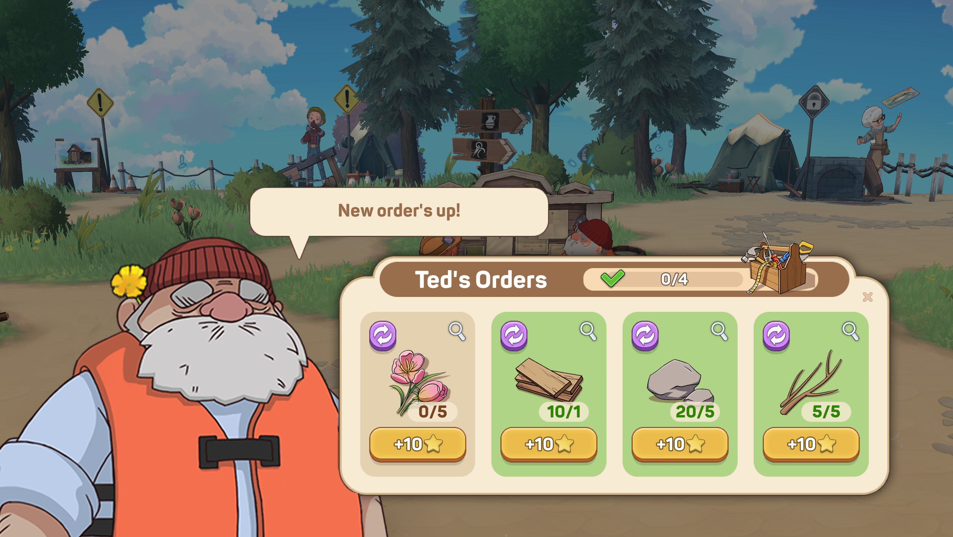 Cozy Islands Game Screenshot