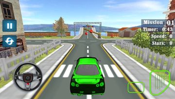 Real Impossible Sky Tracks Car Game Screenshot