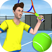 Jogo de esportes off-line 3D de tênis