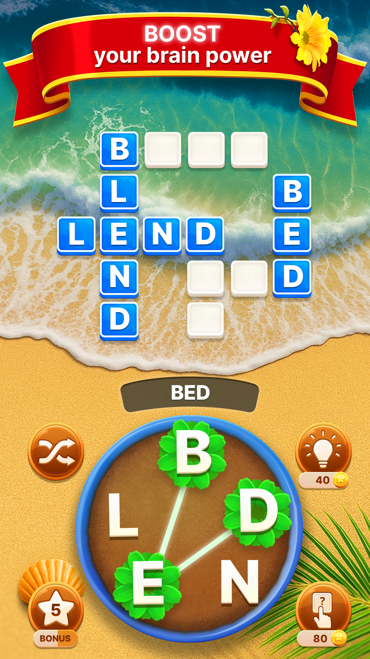 Word Garden : Crosswords Game Screenshot