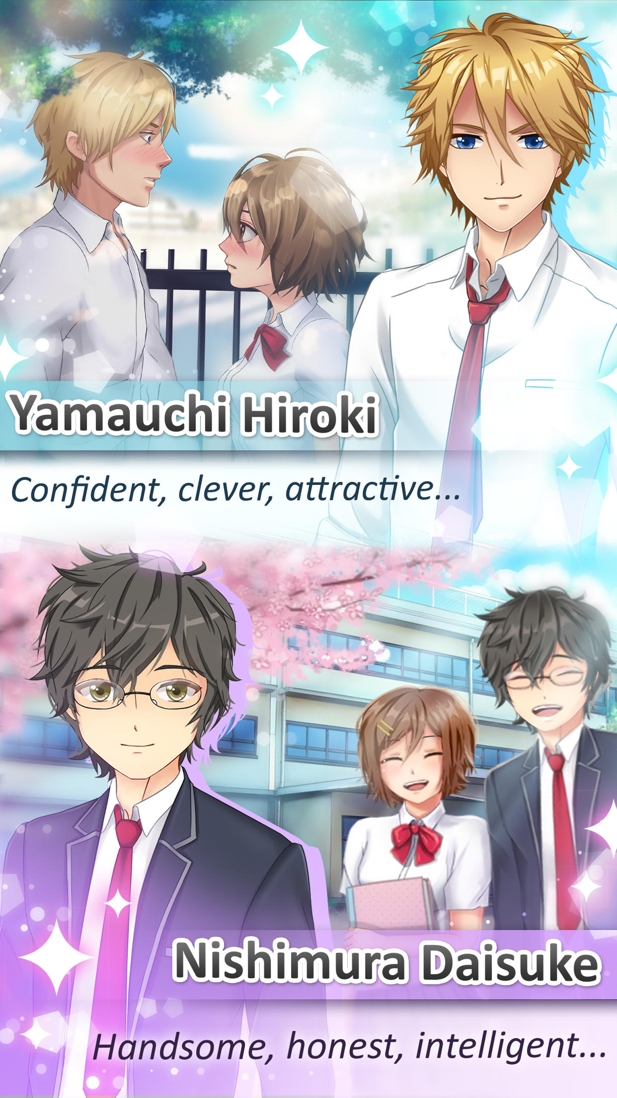 Anime Love Story: Shadowtime Game Screenshot