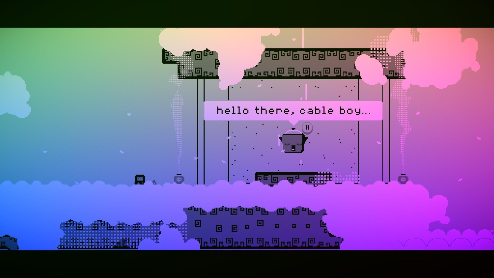 Screenshot of Super Cable Boy