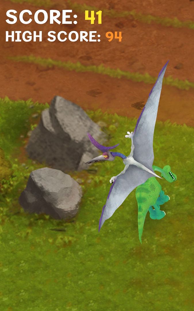 Screenshot of Good Dinosaur: Dino Crossing
