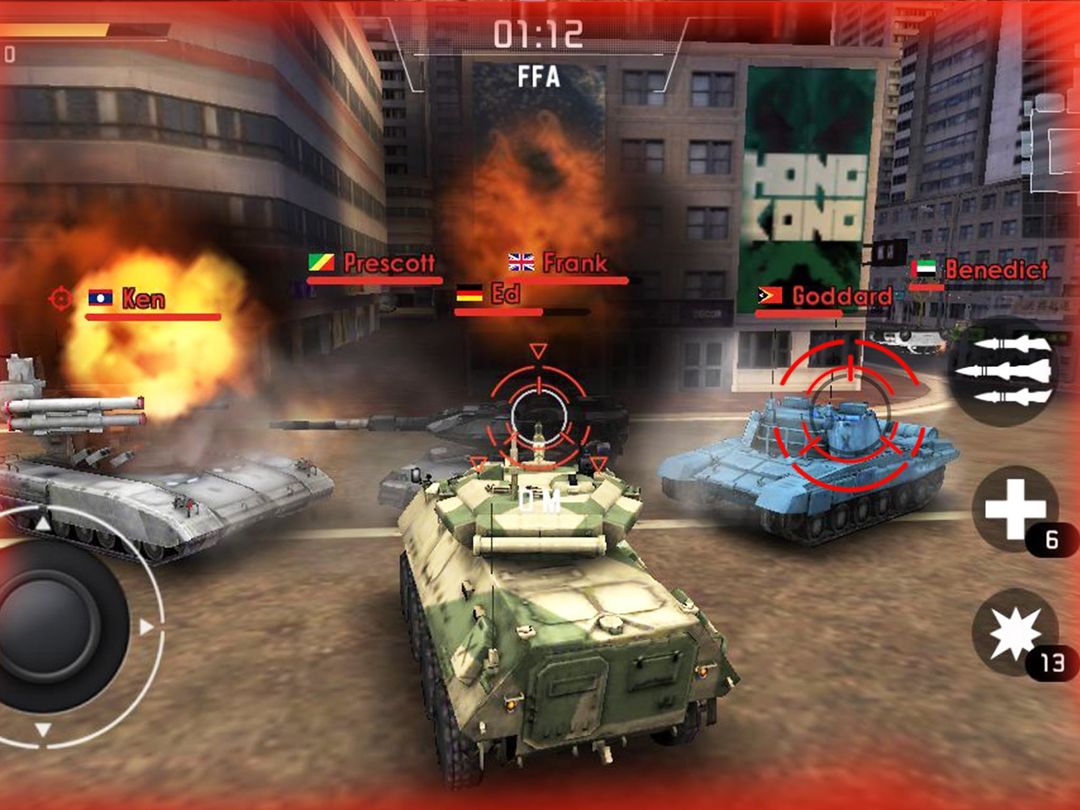 Tank Strike - battle online ภาพหน้าจอเกม