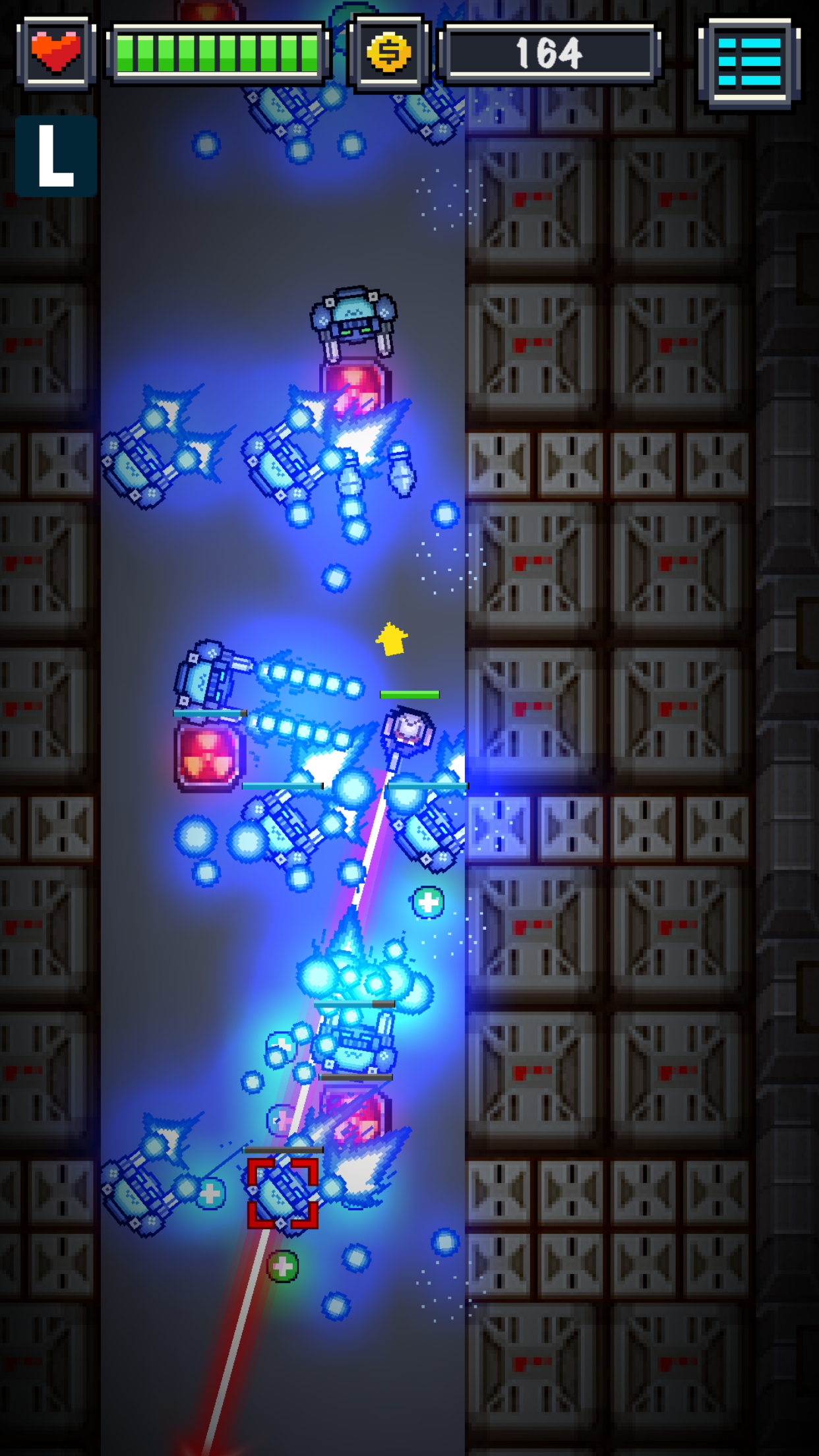 Blood Bolt - Arcade Shooter, Cyborg Robot War screenshot game