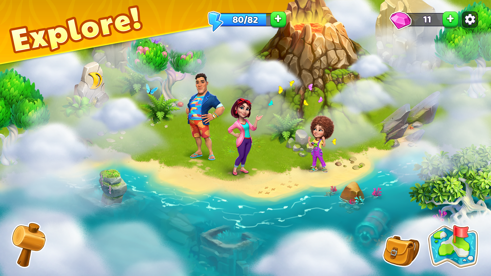 Bermuda Adventures Farm Island Game Screenshot