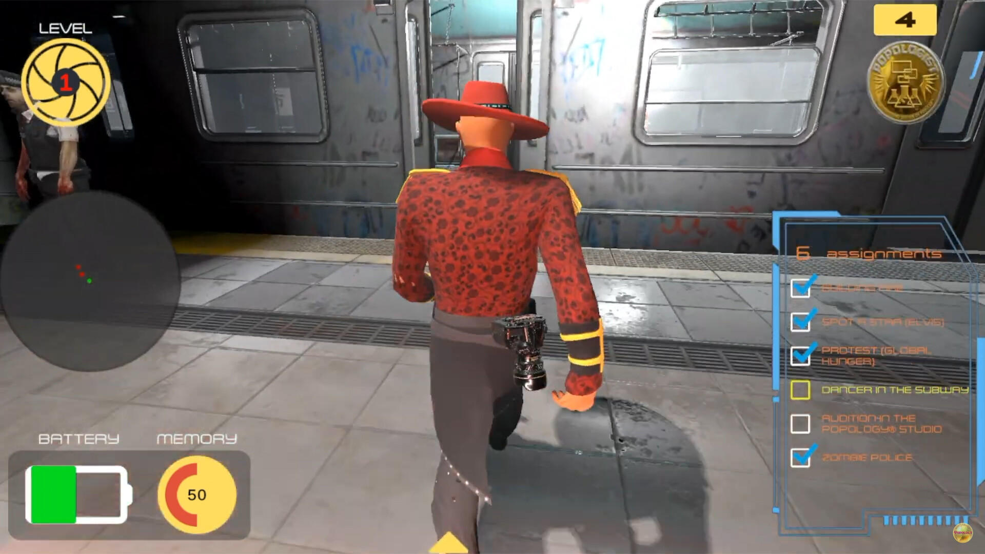 POPOLOGIST® Camera Slinger screenshot game