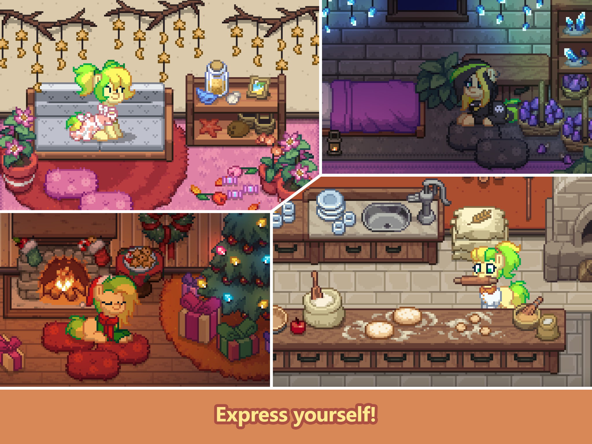 Pony Town - Social MMORPG Game Screenshot