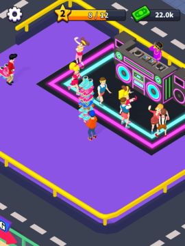 Roller Disco: Idle Skate Dance Game Screenshot
