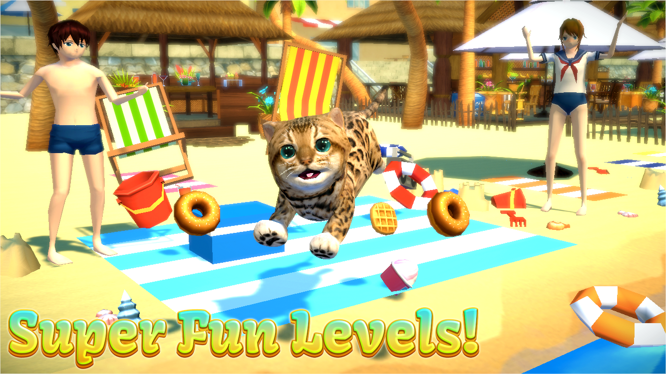 Cat Simulator - Kitten stories Game Screenshot