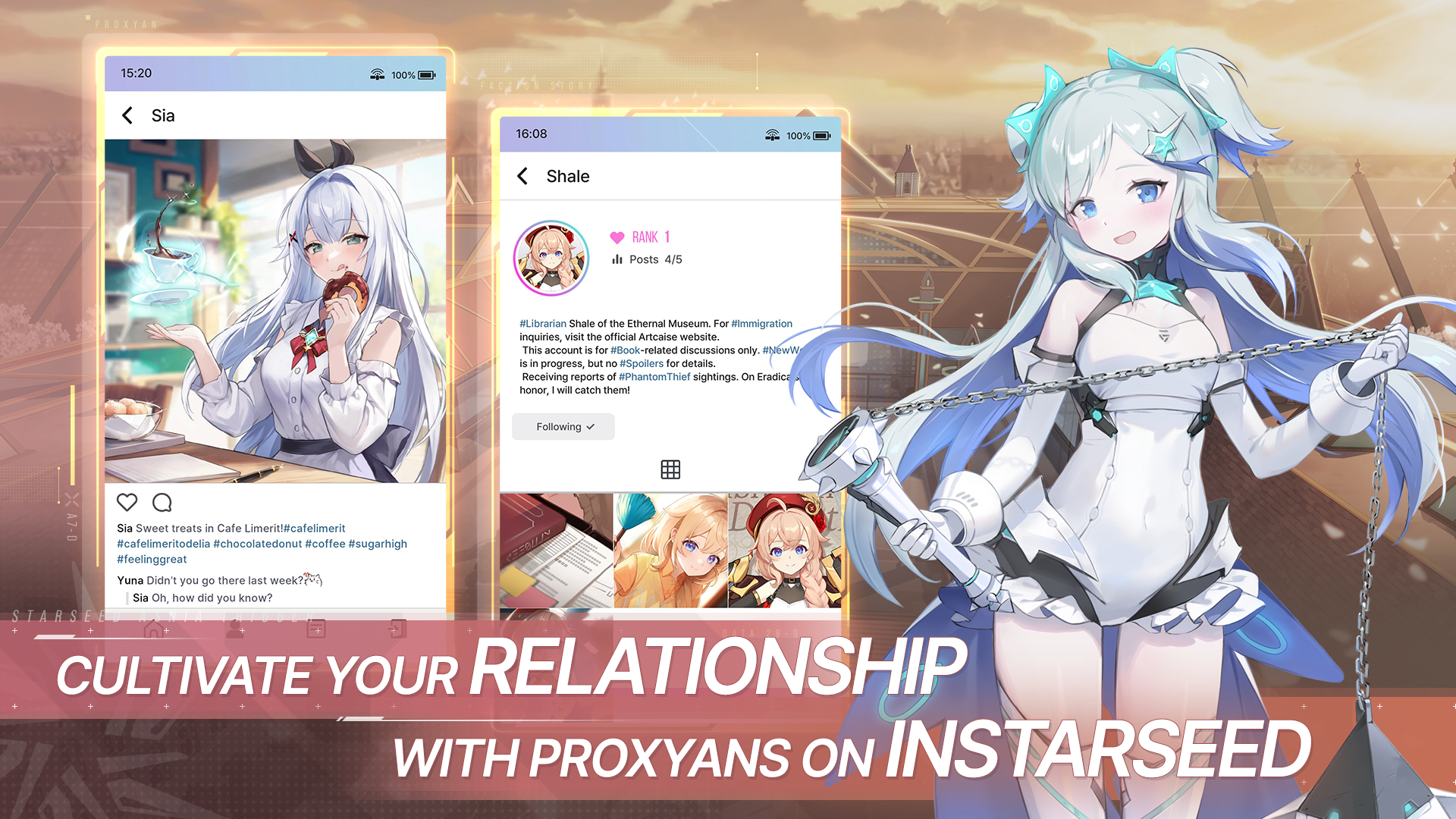 STARSEED: Asnia Trigger Game Screenshot