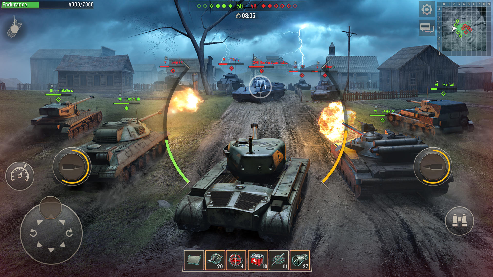 Battle Tanks Game Screenshot