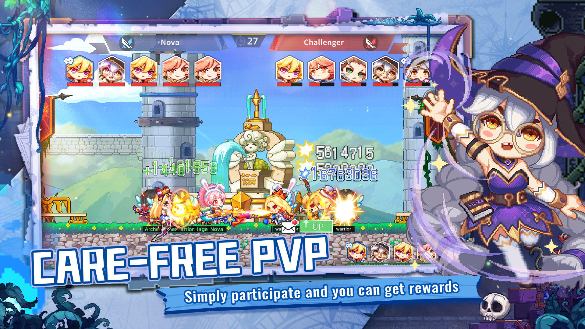 Nova Fantasy screenshot game