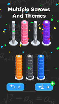 Nuts Sort - Color Sort Game Screenshot