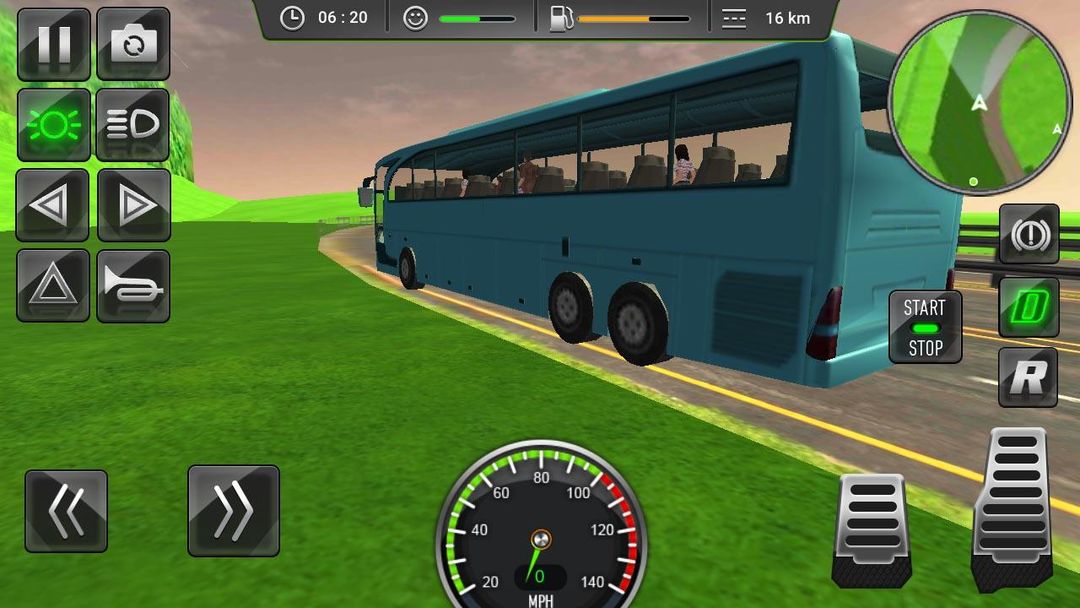 Bus Driving Simulator 게임 스크린 샷