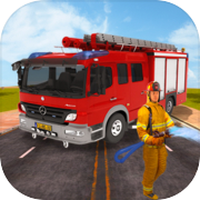 Simulador de resgate de bombeiro 3D