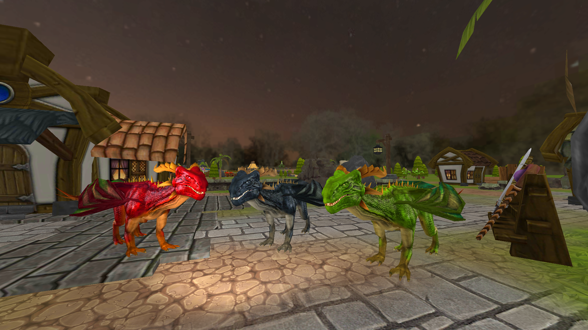 Dragon's Fury: Jungle Clash 3D Game Screenshot