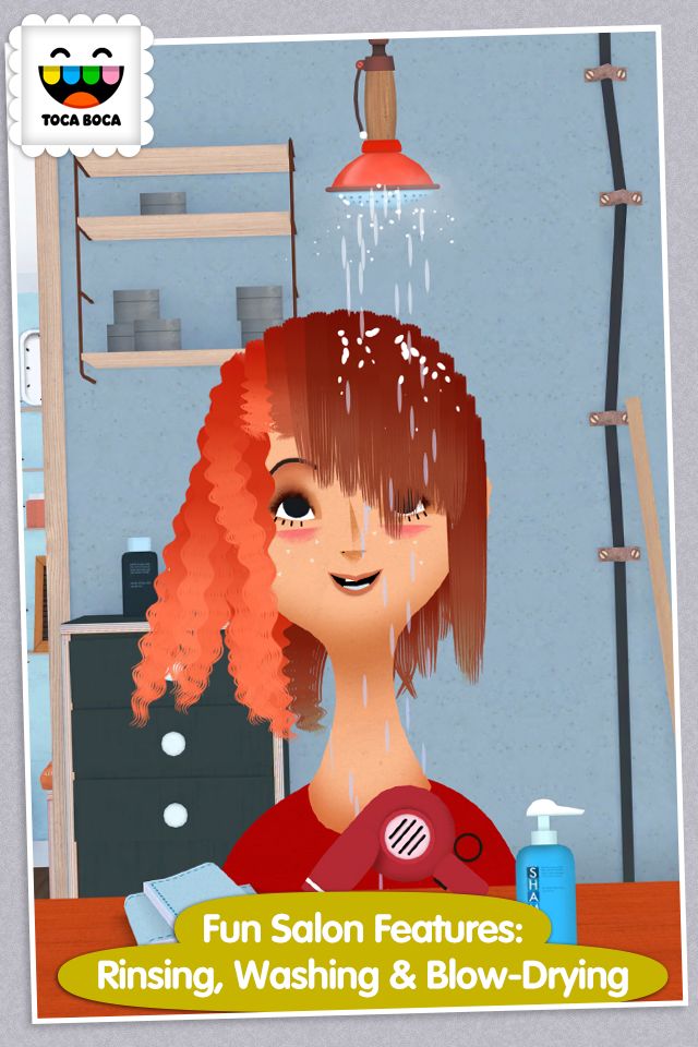Screenshot of Toca Hair Salon 2