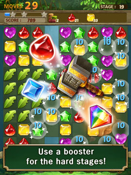 Jewels Jungle : Match 3 Puzzle Game Screenshot