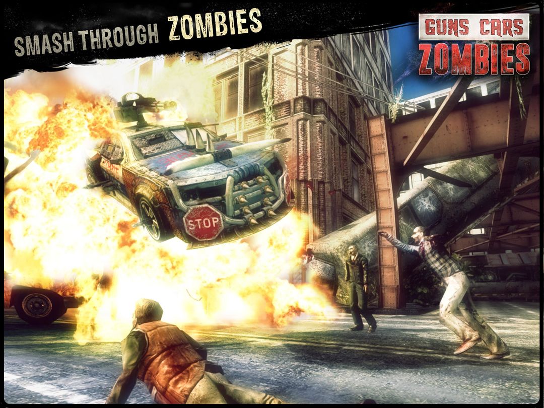 Screenshot of Guns, Cars and Zombies
