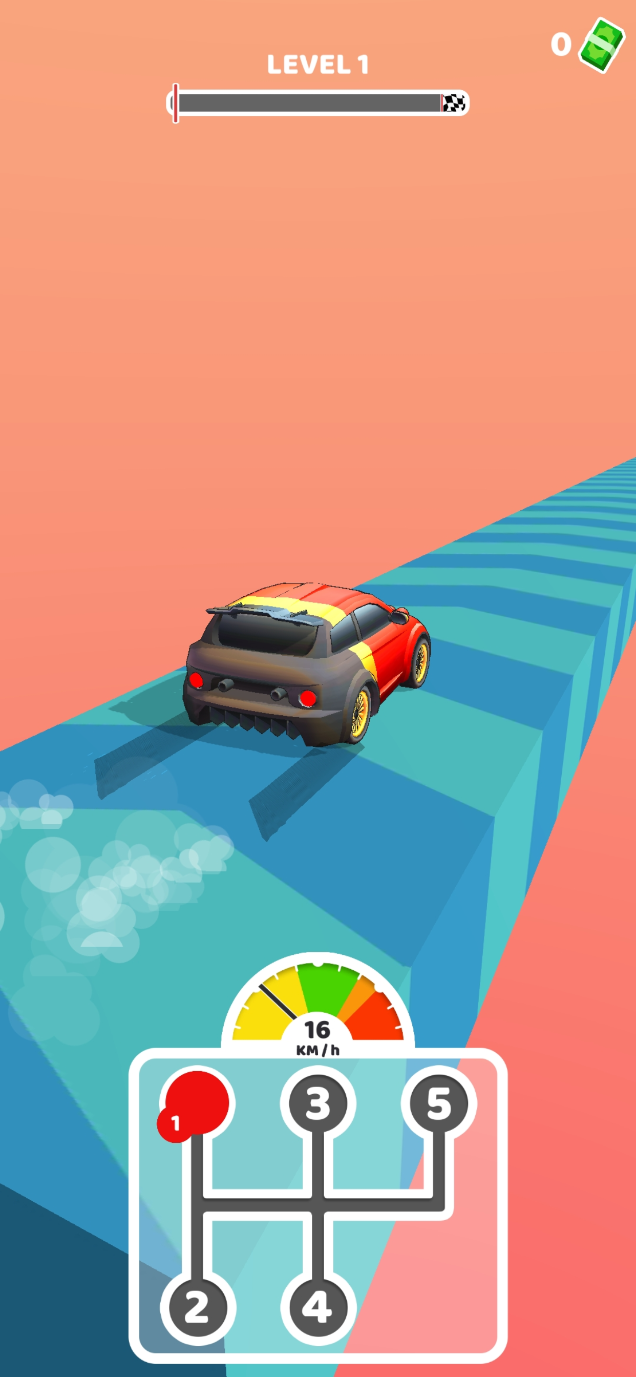 Gear Race 3D Game Screenshot