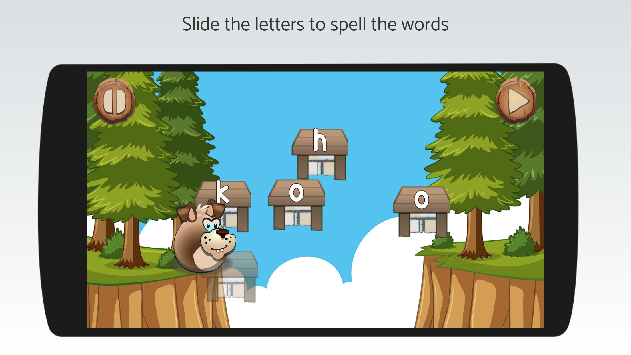 Swing 'N' Slide - ABC and Phonics Games Game Screenshot
