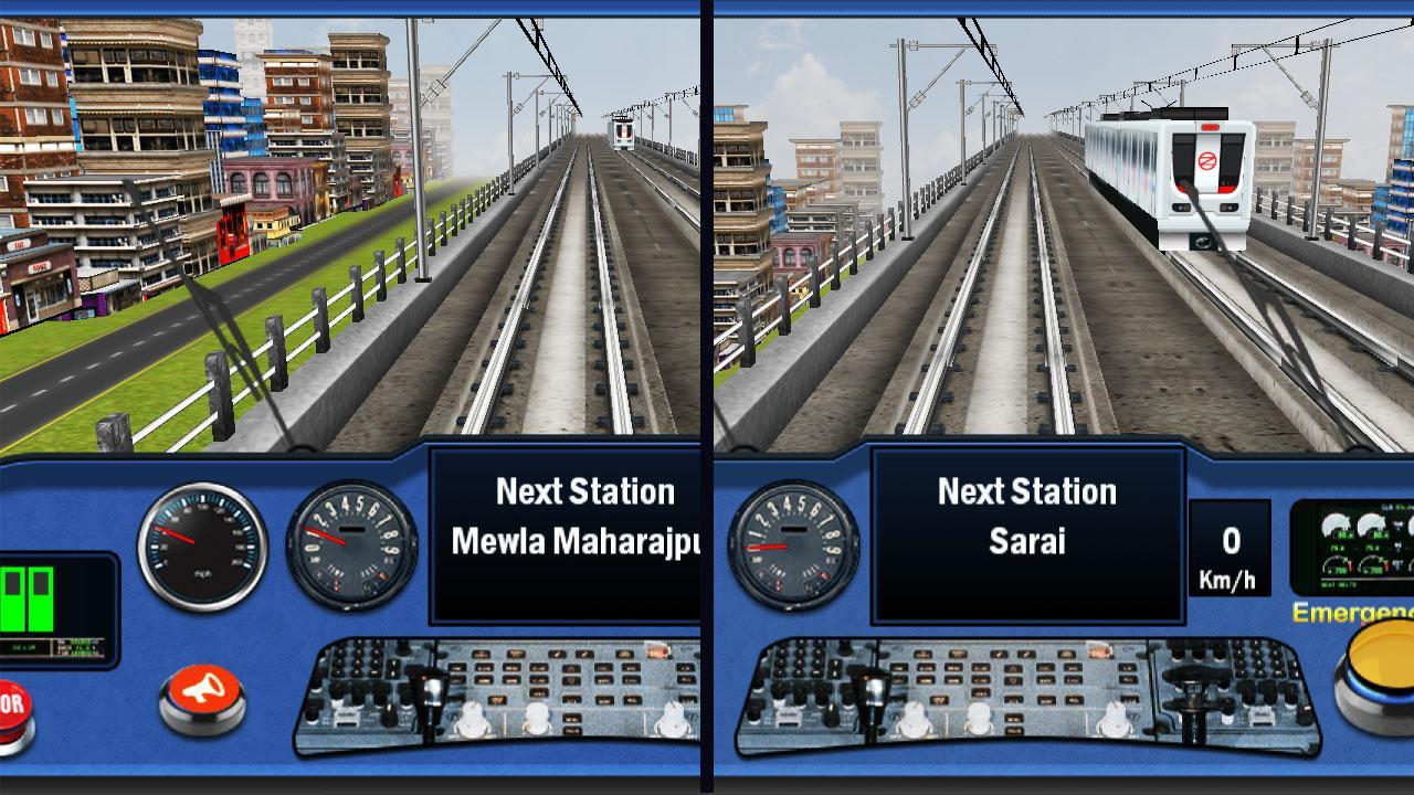 DelhiNCR Metro Train Simulator Game Screenshot