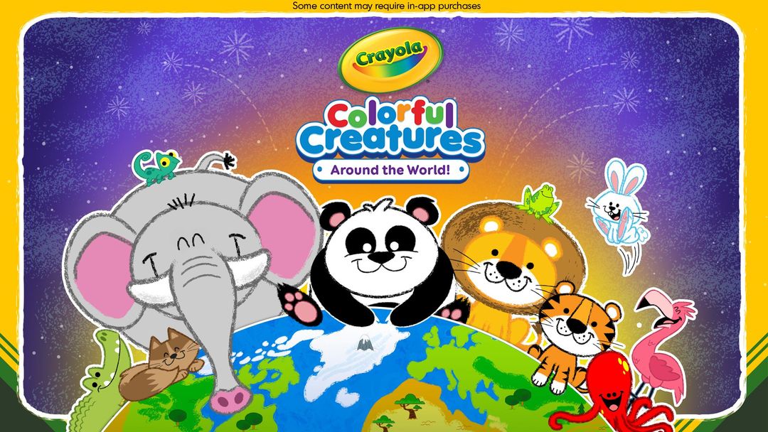 Crayola Colorful Creatures ภาพหน้าจอเกม