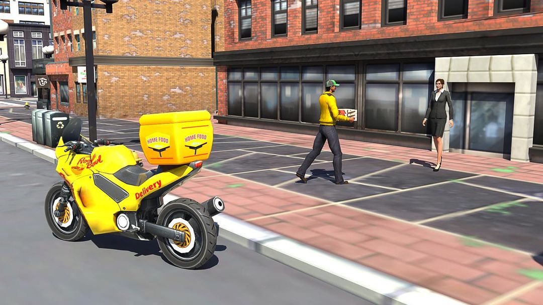 Delivery Rider 게임 스크린 샷