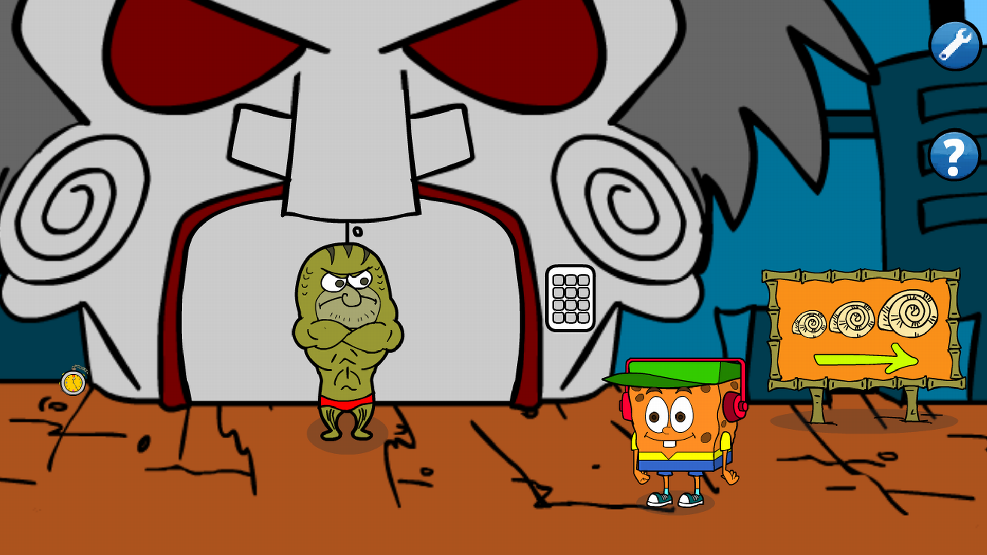 Bob Bubbles Saw Trap Game Screenshot