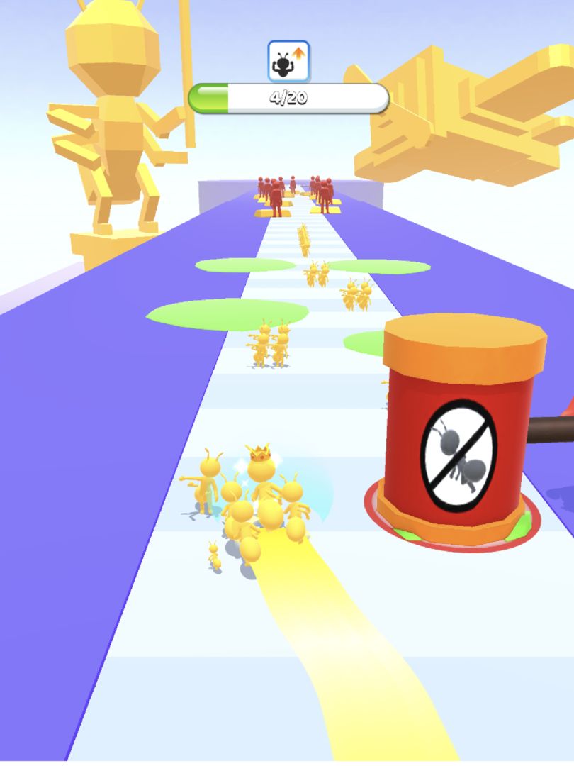 Screenshot of Tiny Run 3D