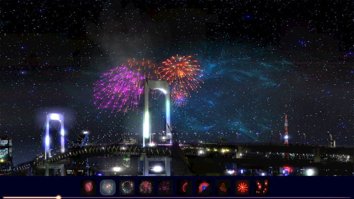 Live! HANABI - Fireworks - 게임 스크린 샷