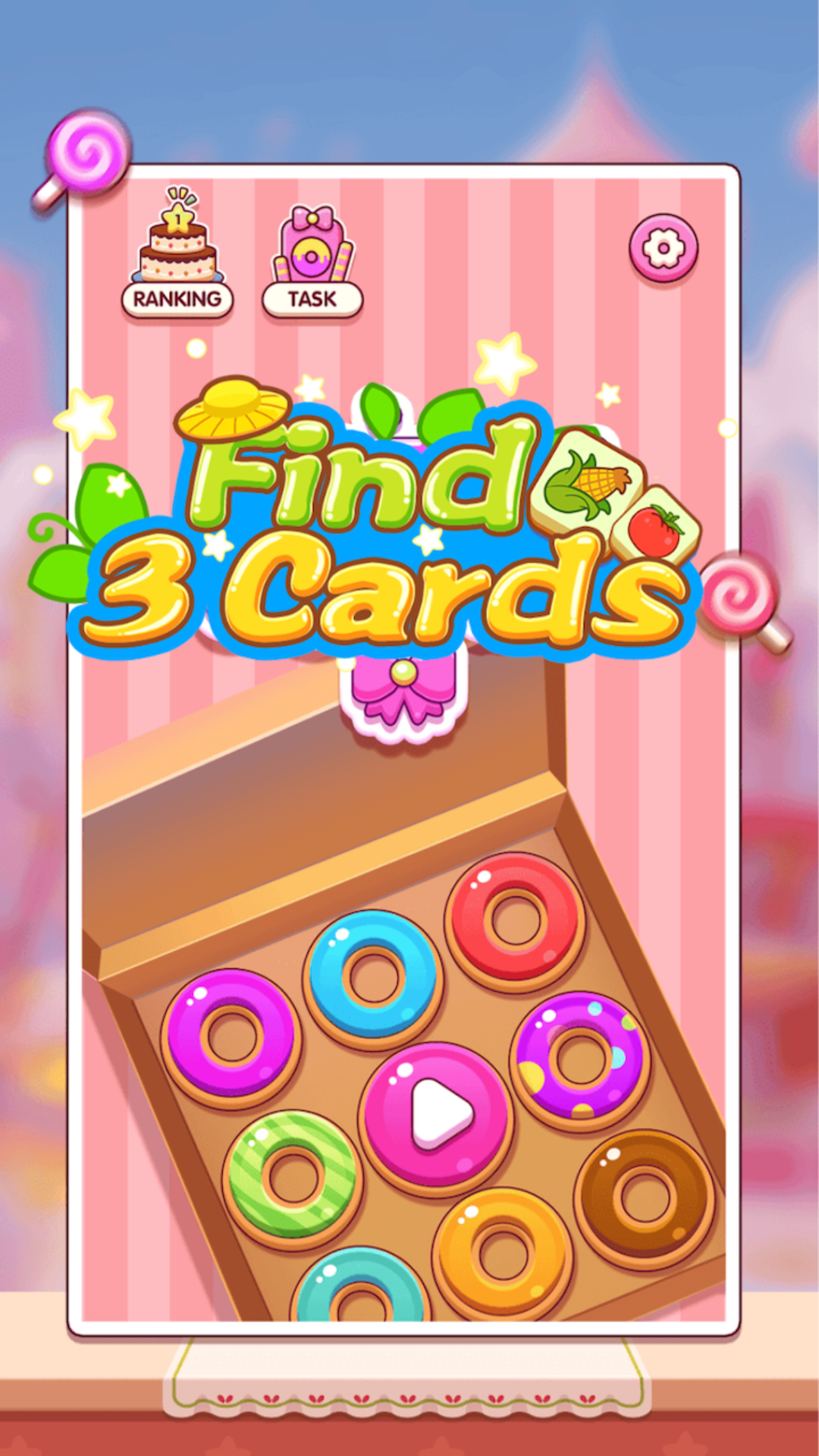 Find 3 Cards screenshot game