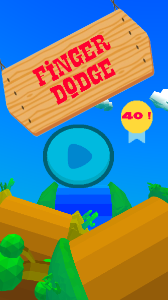 Finger Dodge Game Screenshot