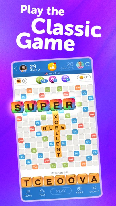 Screenshot 1 of Words With Friends 2 Word Game 21.80.3